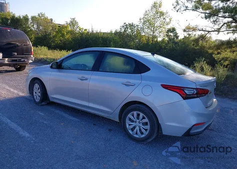 2021 Hyundai Accent Se/Sel из США, поврежденный, VIN 3KPC24A60ME135509